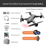 R20 Cross-Border GPS Drone with 4K Dual-Camera & Optical Flow Positioning - HD Aerial Photography Quadcopter