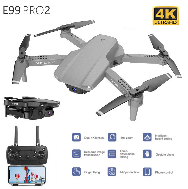 E99 PRO2 Folding Quad-Axis Drone - Long Range Aerial Photography Quadcopter