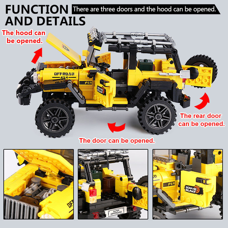 Car Series Super Truck Model LegoINGlys Technic Building Blocks Educational Toys MOC Bricks For Children Gifts