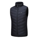 Heating Vest Washable Usb Charging Heating Warm Vest  Control Temperature Outdoor Camping Hiking Golf (Without Battery)