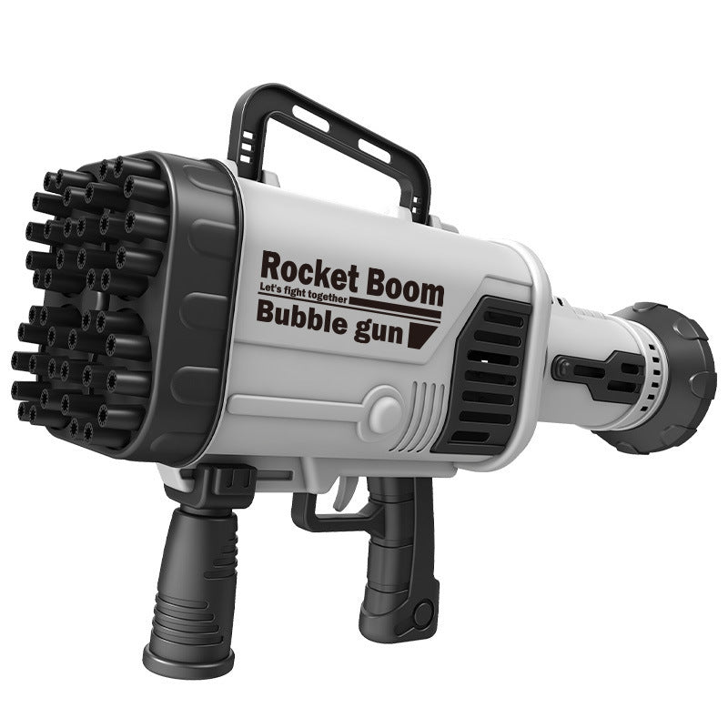 44 64 Hole Bazooka Porous Bubble Gun Electric Light Bubble Machine Toy