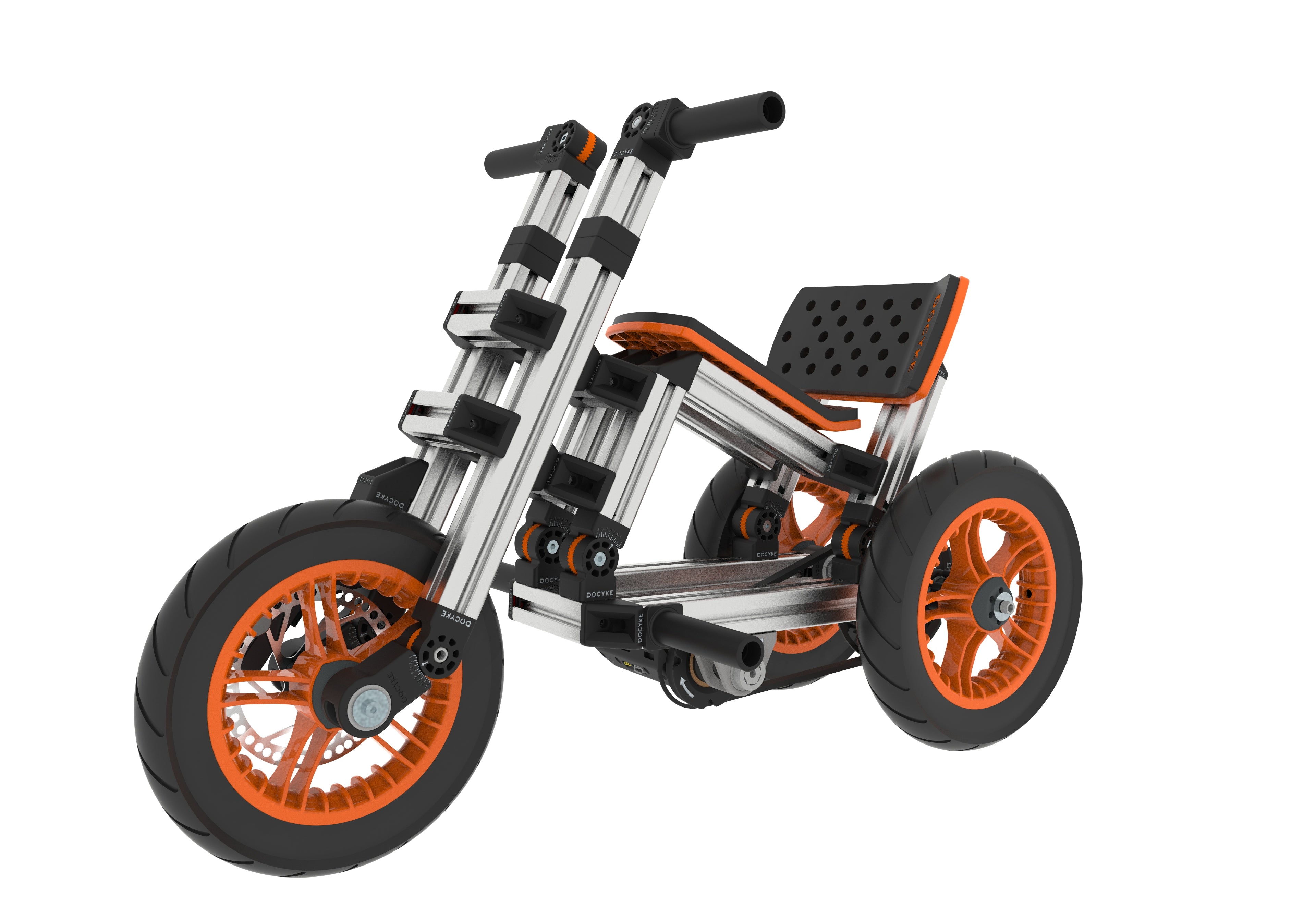 Modular design High-strength material electric innovation kart, more than 20 kinds of assembly methods