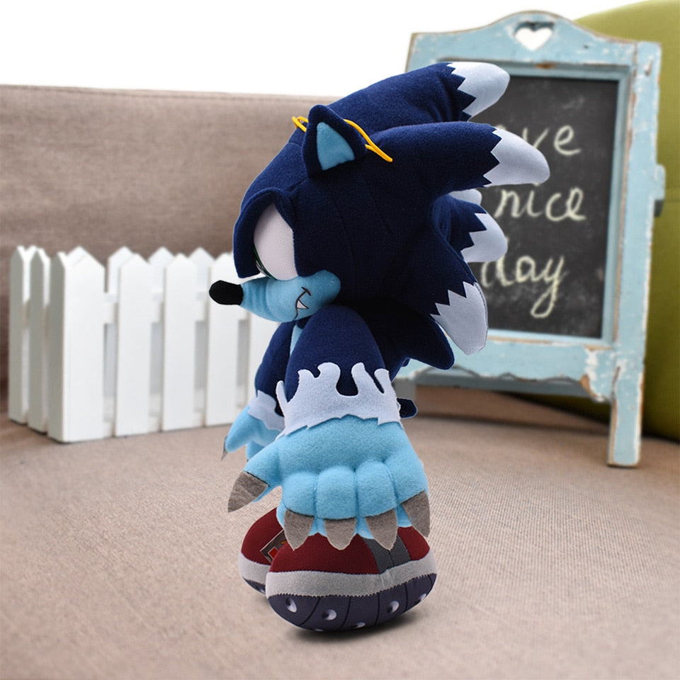 30cm Sonic The Hedgehog & Black Shadow Plush Toys - TV & Movie Character Stuffed Dolls for Kids