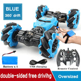 RC Car 4WD Radio Control Stunt Car Gesture Induction Twisting Off-Road Vehicle Light Music Drift Toy High Speed Climbing RC Car