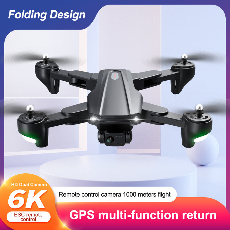 R20 Cross-Border GPS Drone with 4K Dual-Camera & Optical Flow Positioning - HD Aerial Photography Quadcopter