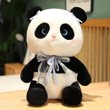 New Cute Plush Rose Knot Panda Doll Plush Panda Doll Children's Toys