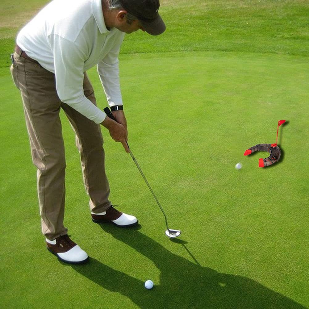 Golf Putting Practice Green Hole Cup Adjustable Hole Cup Golf Putt Mobile Hole Cup