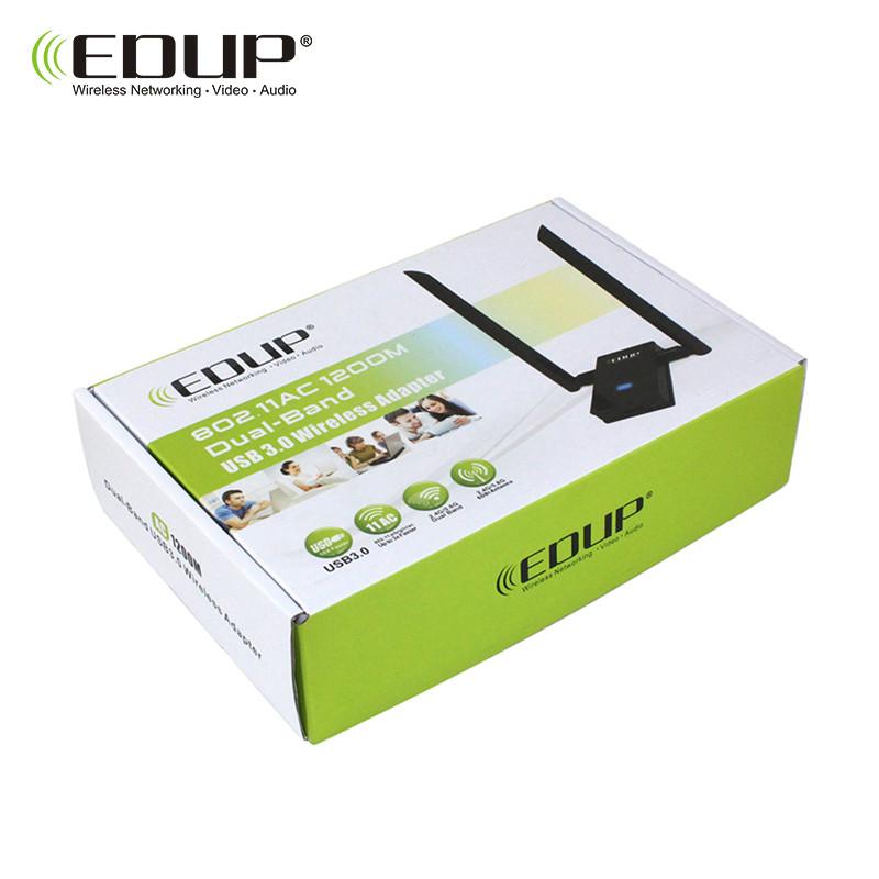 EDUP usb wifi adapter 1200mbps 5ghz high gain wifi antenna 802.11ac long distance receiver usb 3.0  ethernet