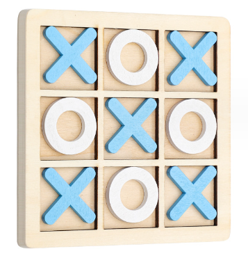 XO Triple Wells Chess Children's Early Education, Puzzle, Entertainment, Leisure Games, Board Games, Building Block Toys