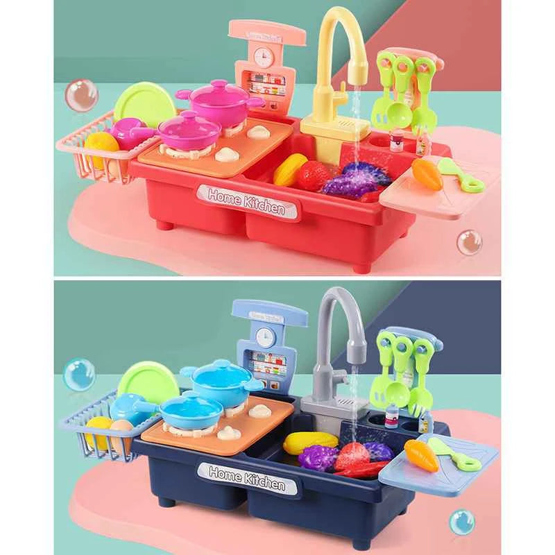 Kitchen Sink Toys Pretend Play Wash Up Kitchen Toys Dishwasher Toys