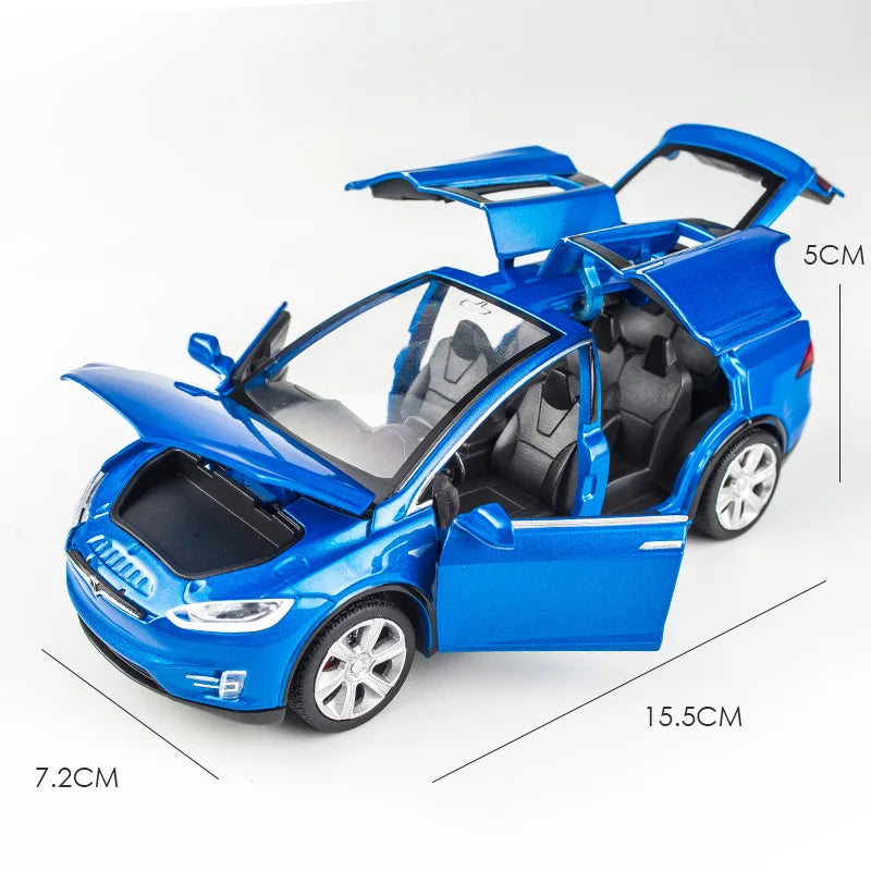 New 1:32 Tesla MODEL X Alloy Car Model Diecasts & Toy Vehicles Toy Cars Free Shipping Kid Toys For Children Gifts Boy Toy