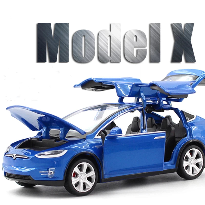 New 1:32 Tesla MODEL X Alloy Car Model Diecasts & Toy Vehicles Toy Cars Free Shipping Kid Toys For Children Gifts Boy Toy